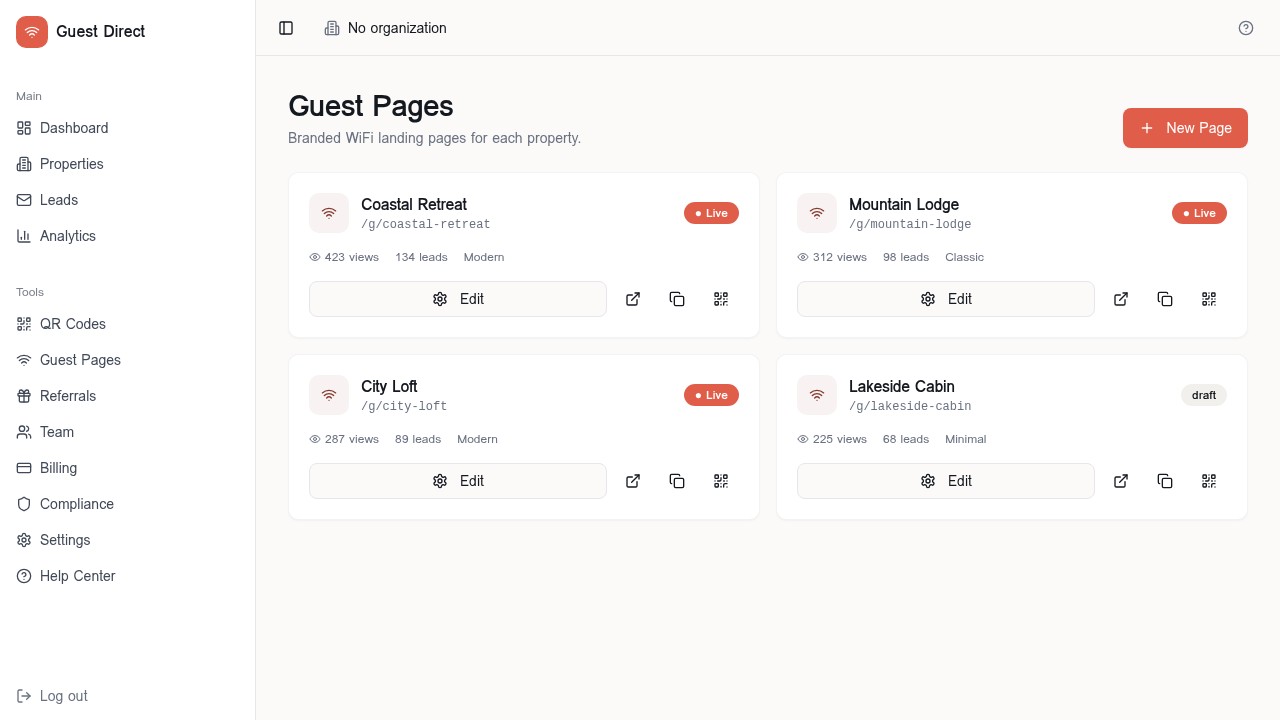 Guest Direct — Turn Guest Check-Ins Into Direct Bookings